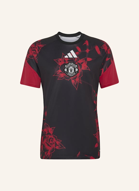 adidas MANCHESTER UNITED 26/27 PRE-MATCH TRIKOT SCHWARZ