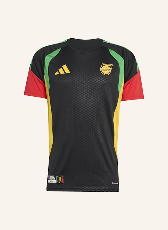 adidas JAMAIKA 26 X BOB MARLEY TIRO TRAININGSTRIKOT SCHWARZ