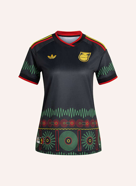adidas JAMAIKA 26 X BOB MARLEY AUSWÄRTSTRIKOT SCHWARZ