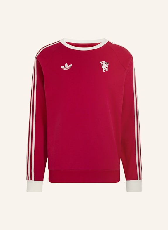 adidas MANCHESTER UNITED ORIGINALS SWEATSHIRT ROT