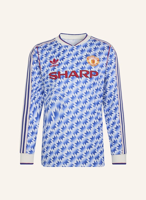adidas MANCHESTER UNITED AUSWÄRTSTRIKOT 90, LANGÄRMELIG NEONLILA/ NEONROT/ NEONROSA/ NEONORANGE/ NEONBLAU/ NEONGRÜN/ NEONPINK/ NEONTÜRKIS/ NEONGELB