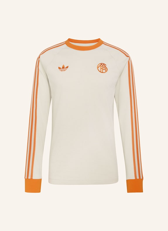 adidas FC BAYERN ORIGINALS T-SHIRT LANGÄRMELIG BEIGE