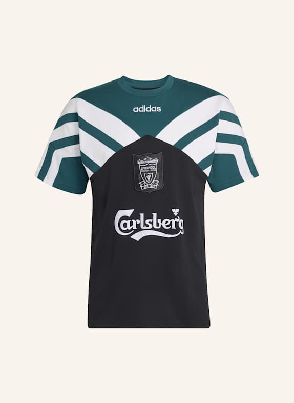 adidas FC LIVERPOOL TRIKOT 95 SCHWARZ/ GRÜN