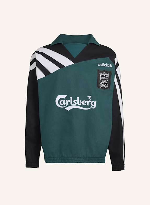 adidas FC LIVERPOOL DRILL TOP 95 GRÜN/ SCHWARZ