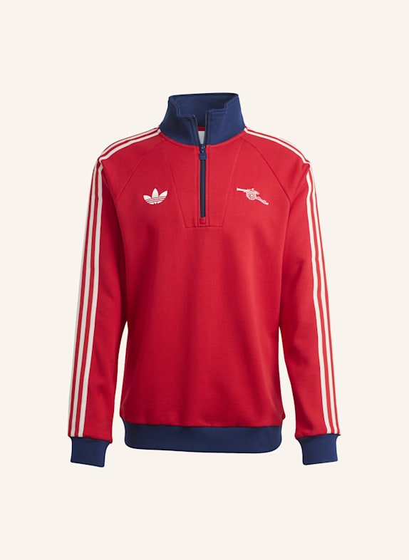 adidas ARSENAL FC OG HALF ZIP OBERTEIL ROT
