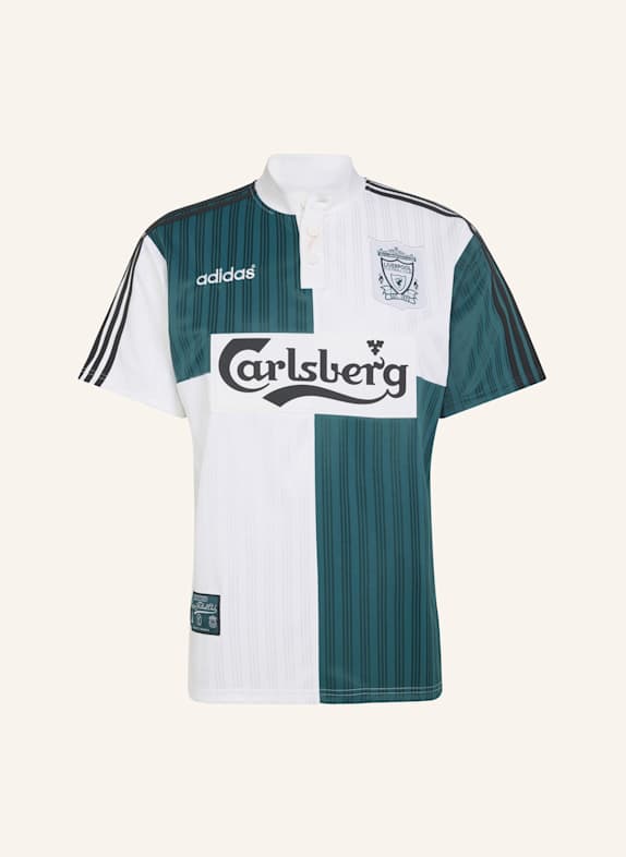 adidas LIVERPOOL FC AUSWÄRTSTRIKOT 95 WEISS/ GRÜN