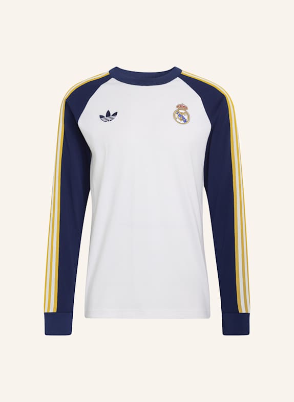 adidas REAL MADRID ORIGINALS LONGSLEEVE WEISS