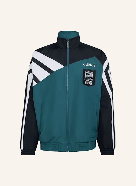 adidas FC LIVERPOOL 95 TRAININGSJACKE GRÜN/ SCHWARZ