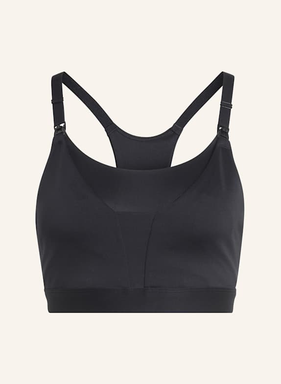 adidas OPTIME WORKOUT STILL-BH, MITTLERE BELASTUNG SCHWARZ