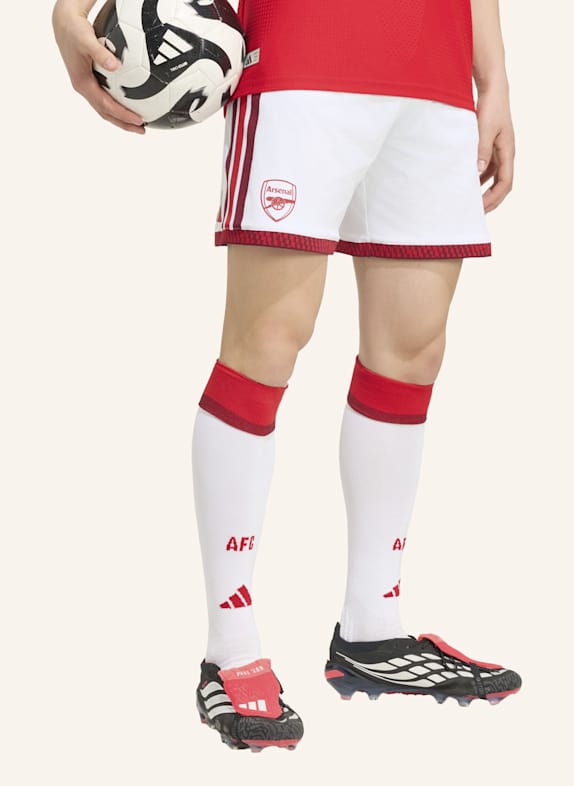 adidas FC ARSENAL 26/27 AUTHENTIC HEIMSHORTS WEISS