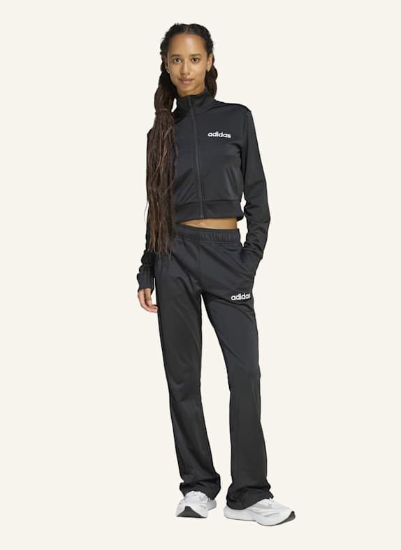 adidas GLAM TRAININGSANZUG SCHWARZ