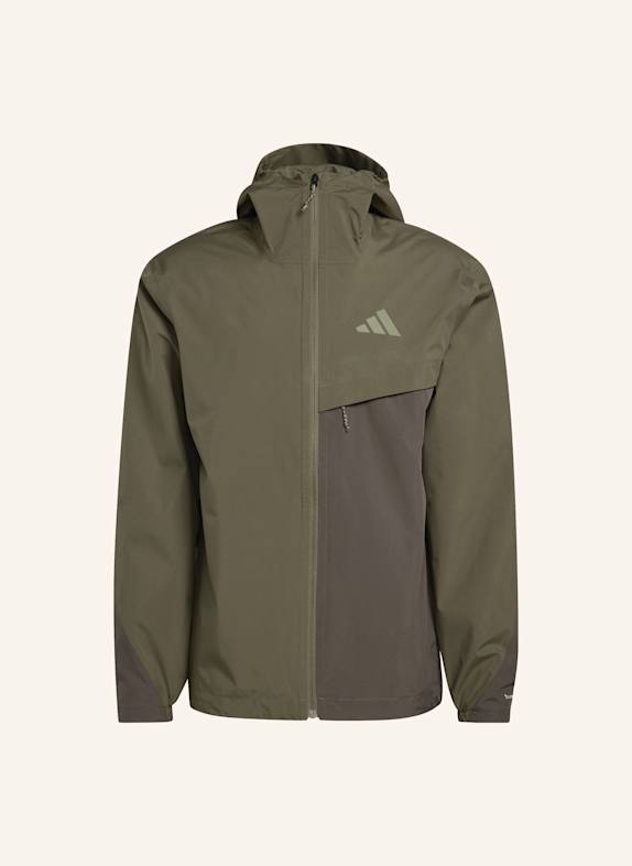 adidas TERREX TERREX MULTI 2 LAYER CLIMAPROOF REGENJACKE GRÜN