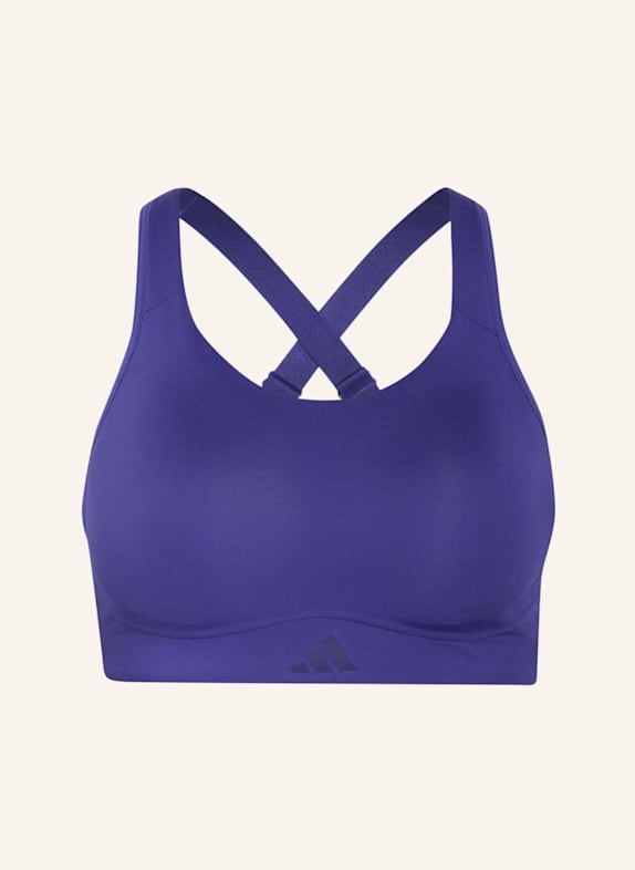 adidas OPTIME WORKOUT BH, HOHE BELASTUNG LILA