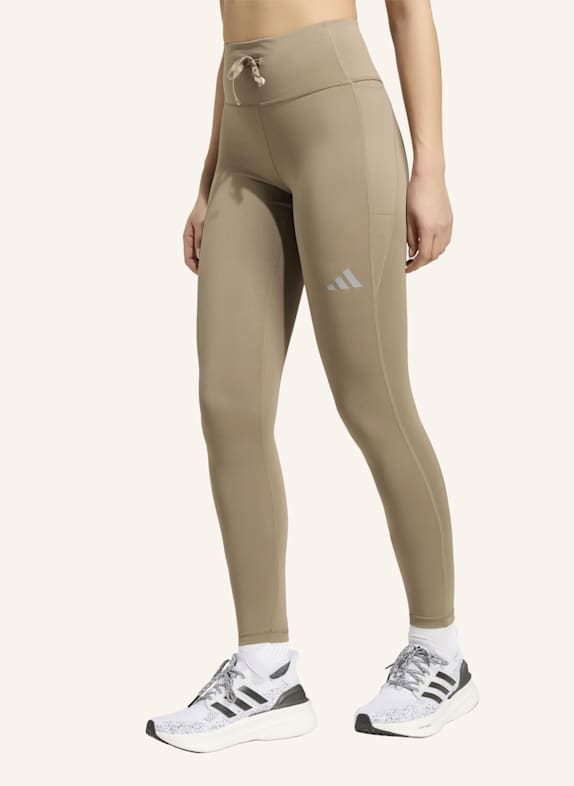 adidas Lauf-Tights RUN ESSENTIALS KHAKI
