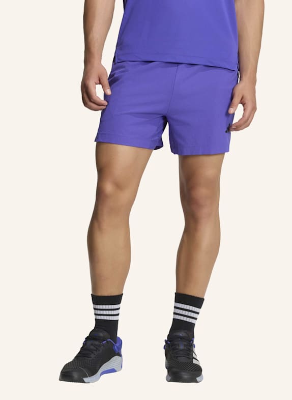 adidas D4T PRIMELIFT 3-STREIFEN SHORTS LILA