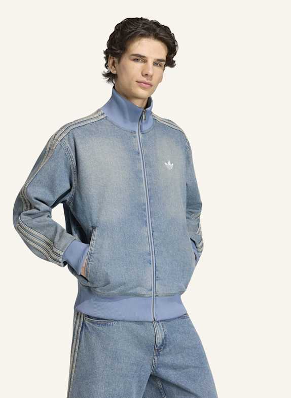 adidas Originals FIREBIRD ADICOLOR DENIM TRACK TOP BLAU