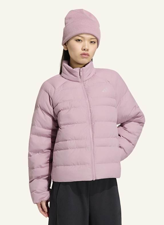 adidas ESSENTIALS PACKABLE ISOLATIONSJACKE LILA