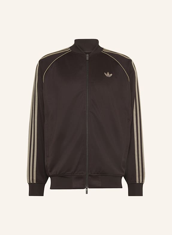 adidas Originals SST ADICOLOR CLASSICS LOOSE TRACK TOP BRAUN
