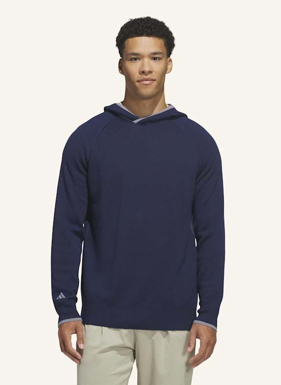adidas ULTIMATE365 TOUR TWISTKNIT HOODIE BLAU
