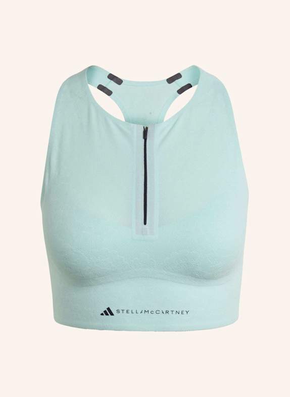 adidas by Stella McCartney ADIDAS BY STELLA MCCARTNEY RUNNING FLORAL LACE CROP TOP GRÜN