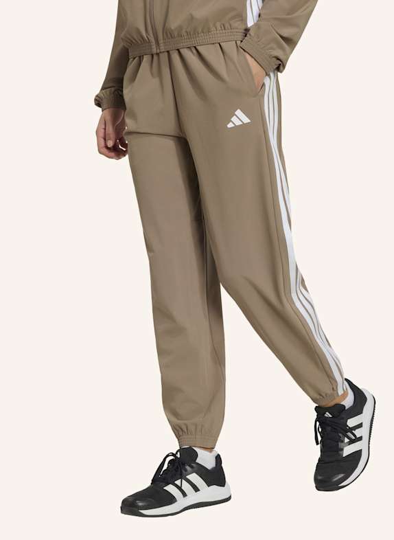 adidas Track Pants ESSENTIALS 3-STREIFEN KHAKI