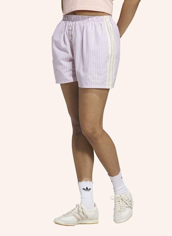 adidas Originals GESTREIFTE BOXERSHORTS WEISS/ ROT/ ROSA
