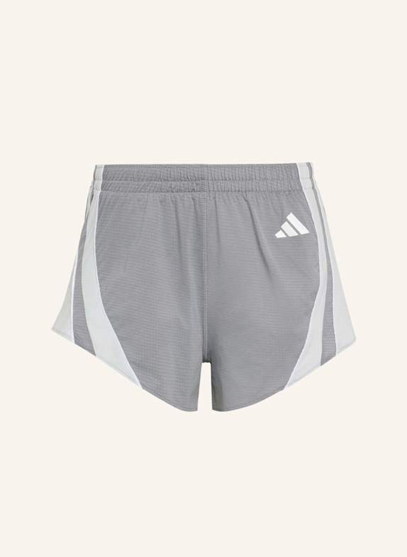 adidas ADIZERO ARCHIVE LAUFSHORTS GRAU