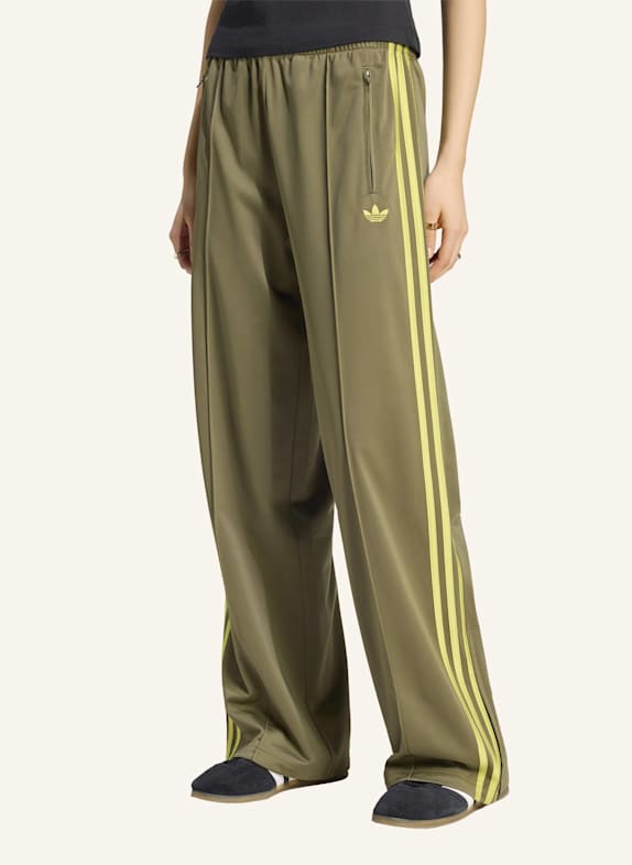 adidas Originals FIREBIRD TRAININGSHOSE, LOCKER GESCHNITTEN GRÜN/ NEONGRÜN