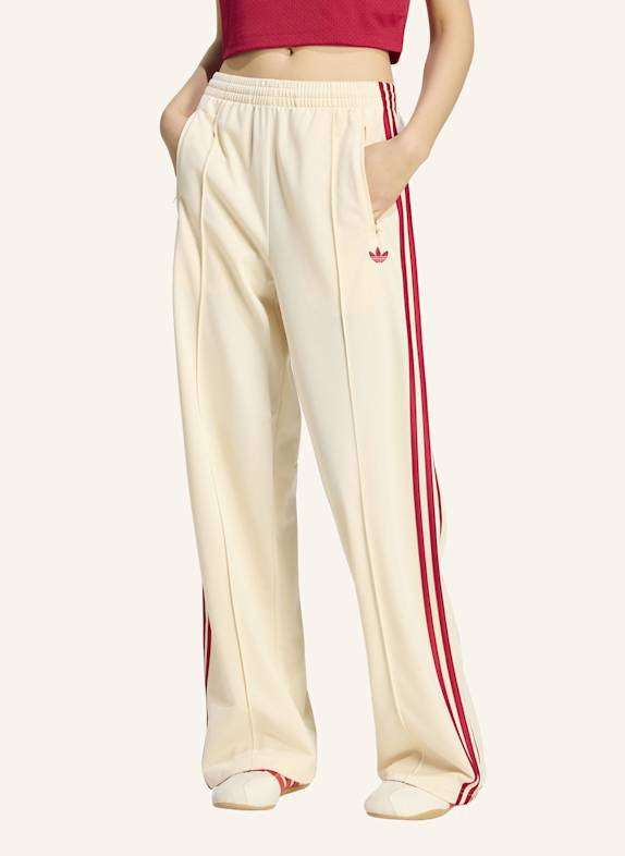 adidas Originals FIREBIRD TRAININGSHOSE, LOCKER GESCHNITTEN CREME/ ROT