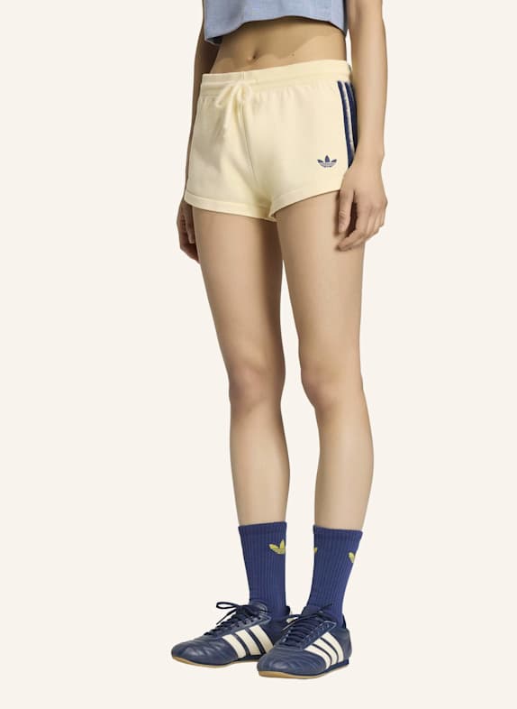 adidas Originals STRICKSHORTS CREME/ BLAU