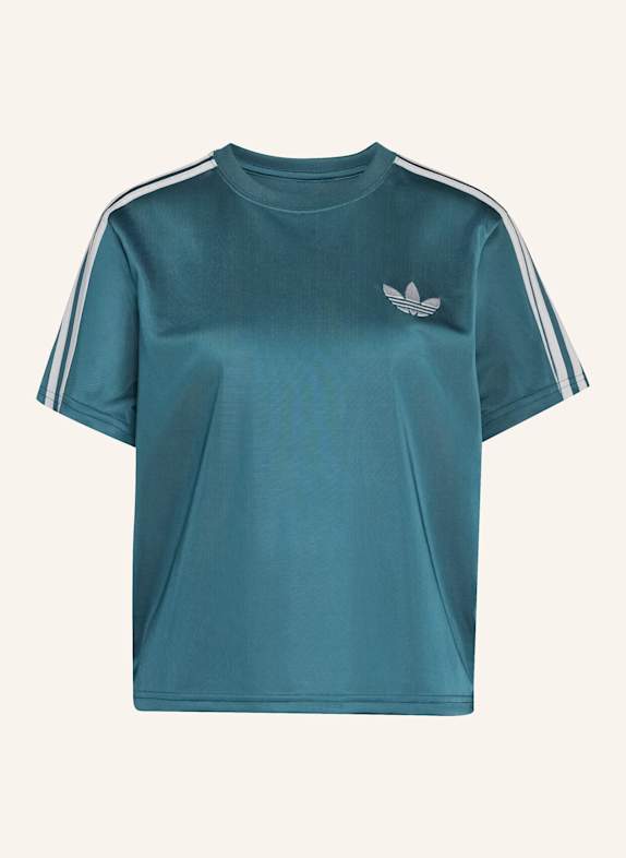 adidas Originals FIREBIRD T-SHIRT GRÜN/ GRAU