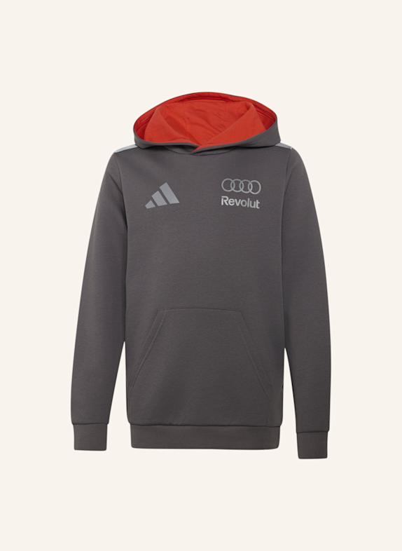 adidas AUDI REVOLUT F1 TEAM DRIVER YOUTH HOODIE GRAU