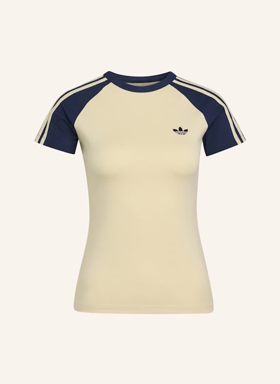 adidas Originals SST T-SHIRT CREME/ BLAU