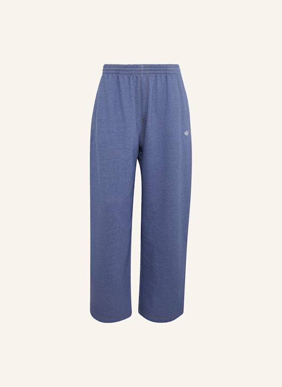 adidas Originals TREFOIL ESSENTIALS BAGGY-HOSE, MELIERT, BEINABSCHLÜSSE OHNE SAUM BLAU