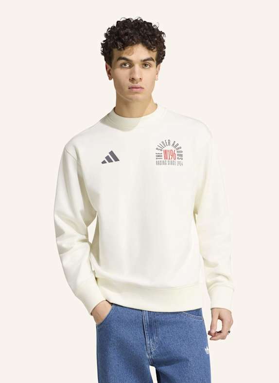 adidas MERCEDES-AMG PETRONAS FORMULA 1 TEAM SILBERPFEIL 1955 SWEATSHIRT WEISS/ GRAU