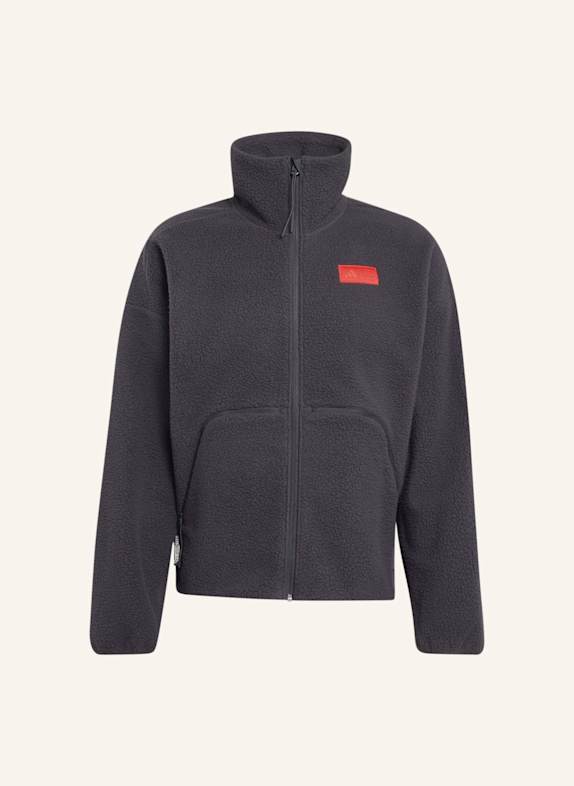 adidas AUDI FORMULA ONE TEAM ELEVATED POLARFLEECE JACKE SCHWARZ/ ROT