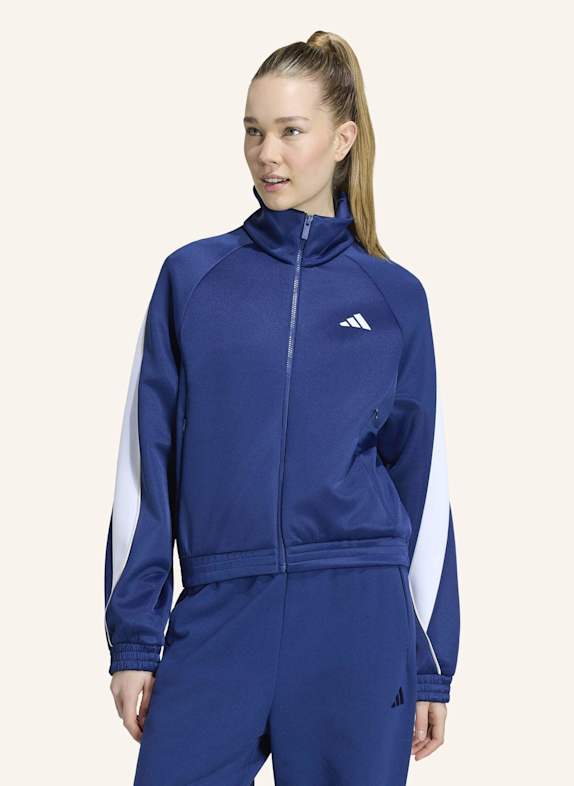 adidas STADIUM TRAININGSJACKE BLAU