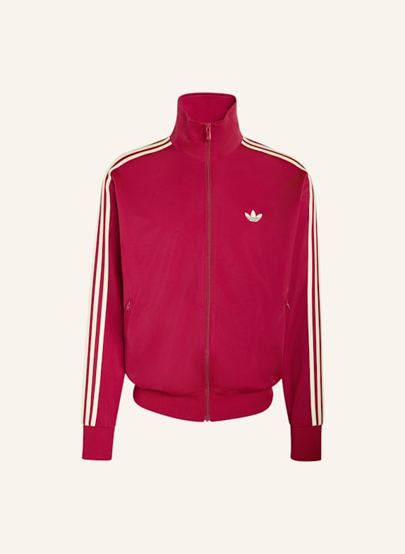 adidas Originals Sweatjacke FIREBIRD mit Galonstreifen ROT/ CREME
