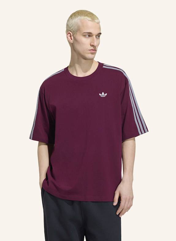 adidas Originals Oversized-Shirt 3-STREIFEN ROT