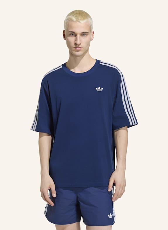 adidas Originals Oversized-Shirt 3-STREIFEN BLAU