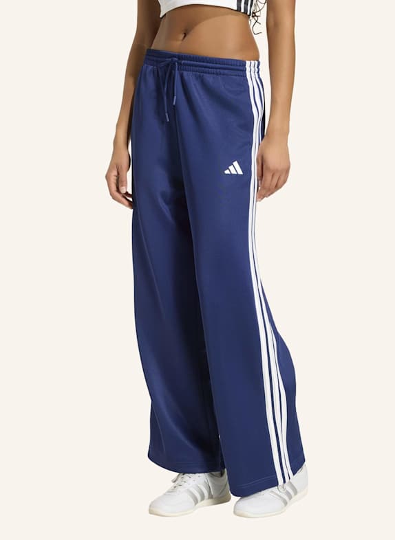adidas STADIUM 3-STREIFEN TRAININGSHOSE BLAU
