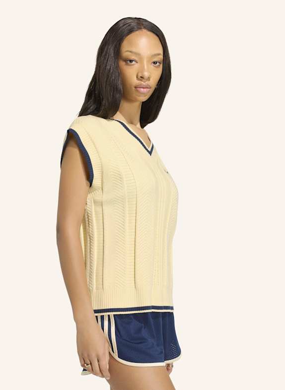 adidas Originals CABLE KNIT PULLUNDER BLAU