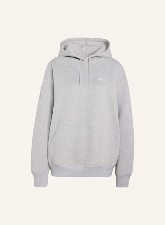 adidas Originals ESSENTIALS OVERSIZE FLEECE HOODIE GRAU