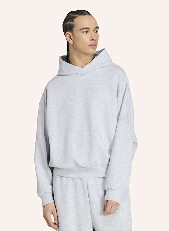 adidas SOFT LUX HOODIE GRAU