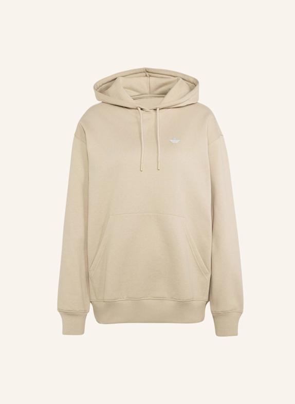 adidas Originals ESSENTIALS OVERSIZE FLEECE HOODIE BEIGE