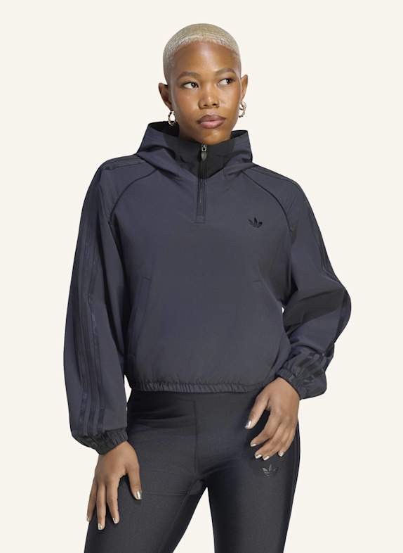 adidas ADIDAS ORIGINALS SPORT COVERUP JACKE SCHWARZ