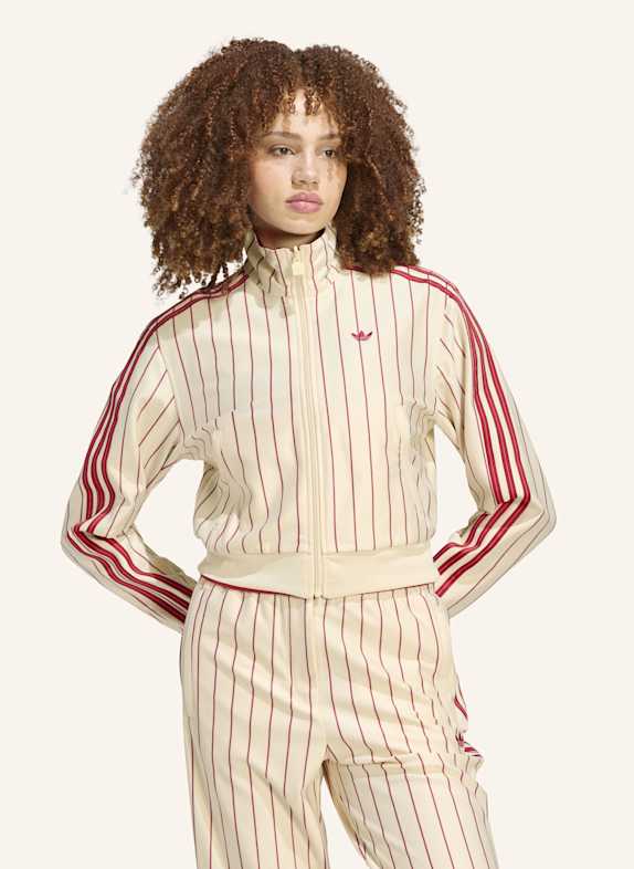 adidas Originals Trainingsjacke REVERSIBLE FIREBIRD zum Wenden CREME / ROT