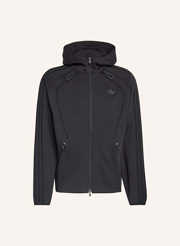 adidas Originals SPACER TEAMGEIST 26 CUTLINE KAPUZENJACKE SCHWARZ