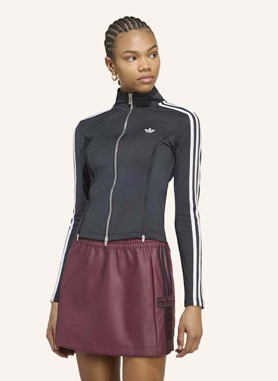adidas Originals ADIDAS X MIA MARQUEZ T-SHIRT, LANGÄRMELIG, REISSVERSCHLUSS SCHWARZ