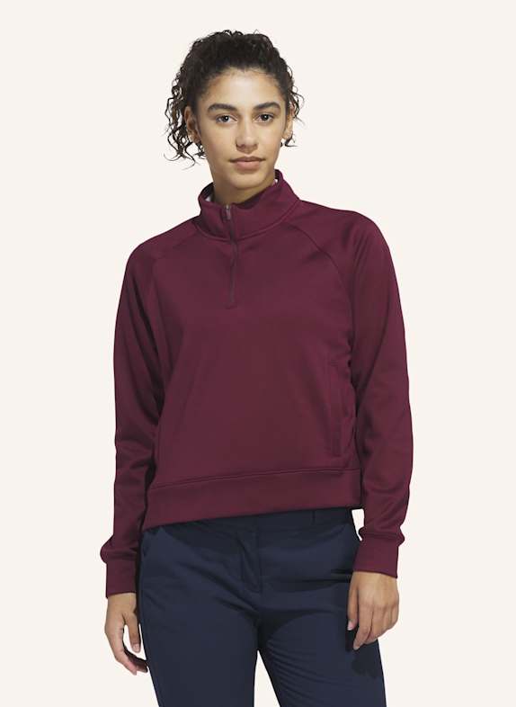 adidas ULTIMATE365+ CLIMAWARM LOOSE KAPUZENJACKE MIT REISSVERSCHLUSS BIS ZUR BRUST ROT